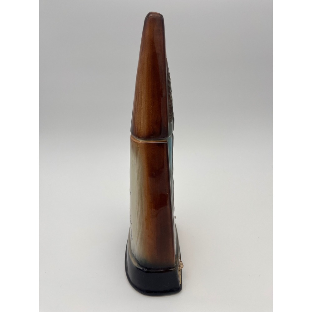 Vintage Jim Beam Redwood Empire California Decanter Ceramic Whiskey Bottle 1960s - Picture 10 of 13